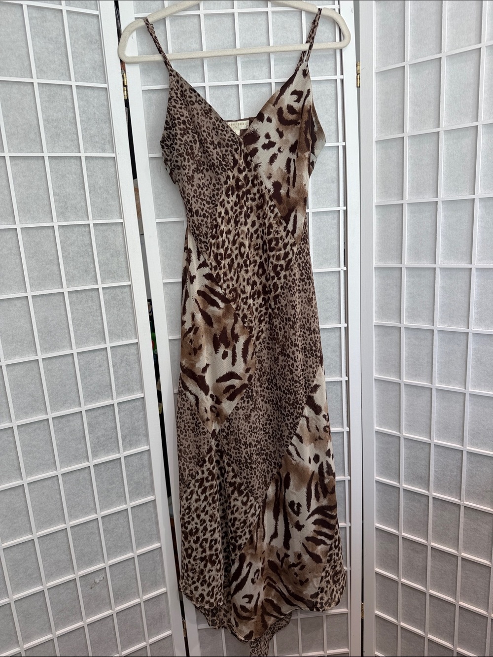 Thirty Thirty LA Leopard Print Dress Size L